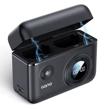 Зарядное устройство llano PD заряжает до 2 устройств одновременно, быстрая зарядка, цифровая карта памяти для Sony, совместимая с NP-FZ100 (Время CAN/порт USB-C/PD18W