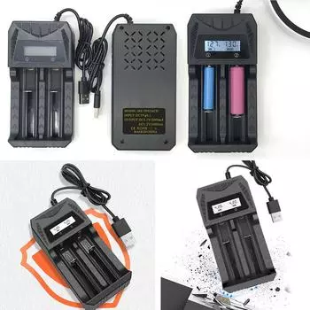 Зарядное устройство на 1/2/4 слота, USB-вход, удобно для 1,2 В NI-MH AA/AAA аккумуляторов 4 Slots