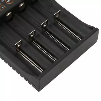 Зарядное устройство на 4 аккумулятора с выходом USB, светодиодная подсветка, умное универсальное зарядное устройство для аккумуляторов 3,8 В, 3,7 В Li
