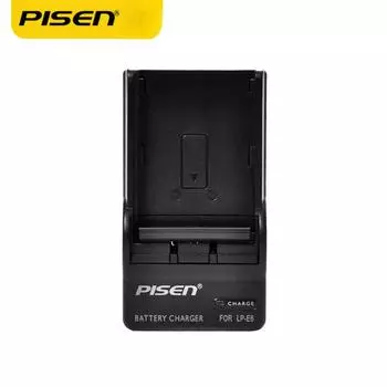 Зарядное устройство Pinsheng LP-E6 подходит для зеркальной камеры Canon 5D45D25D360D7D7D2. чёрный
