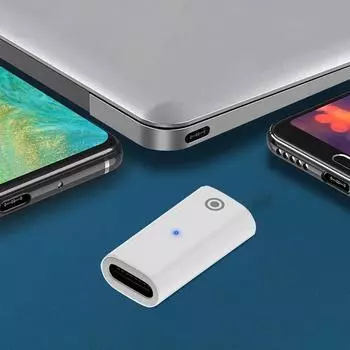 Зарядное устройство с разъемом типа C и световым индикатором. Зарядное устройство. Адаптер питания для Apple Pencil.