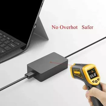 Зарядное устройство Surface Pro, 36 Вт, 15 В, 4 А, совместимое с Microsoft Surface Book 1/2, Surface Laptop 1/2/3/4, New Surface Pro