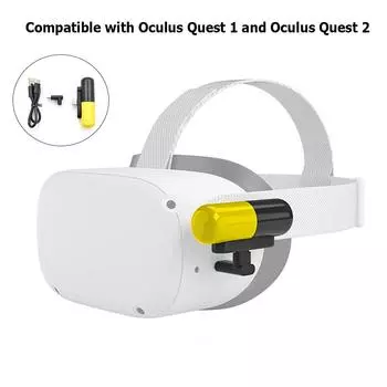Зарядное устройство Type-C 3300 мАч для очков Quest 2 VR Power Bank Аварийный аккумулятор Зарядные аксессуары для Oculus Quest 1 VR 3300mAh C R