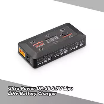 Зарядное устройство Ultra Power UP-S6 1S Lipo LiHv с разъемом MICRO MX mCPX USB NICE чёрный