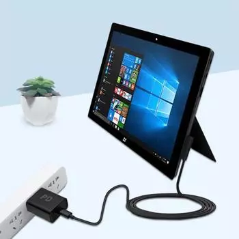 Зарядное устройство USB Type C, кабель для зарядки Microsoft Surface Pro 1/2