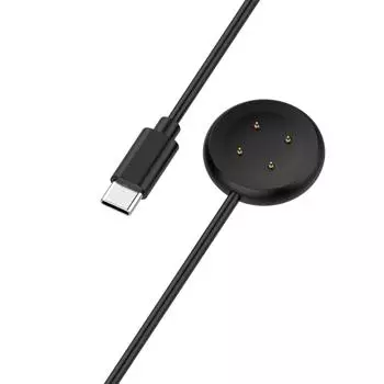 Зарядное устройство Watch 3 для Google Pixel Watch 2 Кабель для зарядки USB C Type-C 1 м 3,3 фута Черный/белый шнур Магнитный