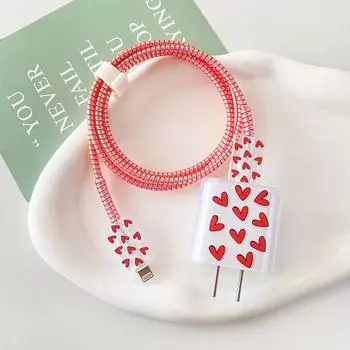 Зарядное устройство Защитный чехол Кабель для передачи данных Намоточный трос One Size