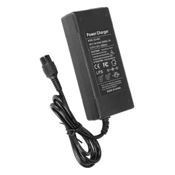 Зарядные устройства 42 В, 2 А, адаптер для зарядных устройств для скутера с электробалансом, 3-контактный линейный адаптер для литиевой батареи 36 В US Plug чёрный