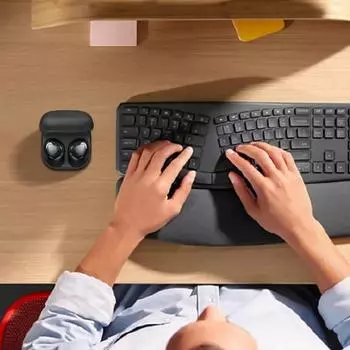 Зарядный чехол для наушников Samsung Galaxy Buds 2 или Pro, беспроводная коробка для зарядки наушников, сменная коробка для зарядного устройства с синим зубом