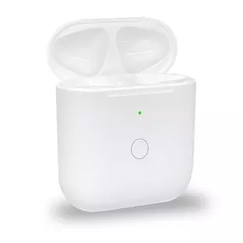 Зарядный чехол OSKOE Применимые цели Совместимость с AirPods Третье зарядное устройство для AirPods Зарядный чехол для AirPods Беспроводная зарядка Замена AirPods