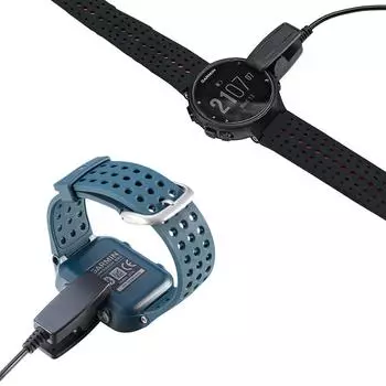 Зарядный кабель Data Clip Base Charger 5V 735Xt Зарядный кабель Forerunner 645 630 S20 Зарядное устройство Garmin235