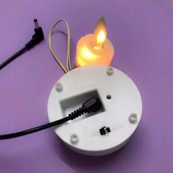 Зарядный кабель DC3.5 Elbow с ночной подсветкой — совместимость с несколькими устройствами (От одного до шести устройств) Single head DC3.5