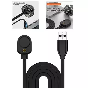 Зарядный кабель для замены часов MARQ 2 Athlete/Captain/Golfer/Aviator USB-кабель для зарядки Smartwatch 39 Power