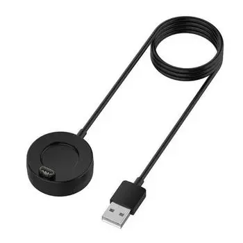 Зарядный кабель для зарядного устройства Garmin Vivoactive 3 4s 935 USB Dock 945 245 Fenix 5S зарядное устройство 5 5X Plus 6 6S 6X Pro Plug Cover Case чёрный