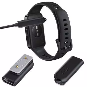 Зарядный кабель-конвертер для часов, зарядное устройство, адаптер типа C, зарядное устройство для часов Samsung Galaxy Fit 3/Huawei Watch Fit 3 2