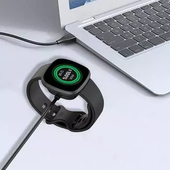 Зарядный кабель, многофункциональная защита, устойчивая к разрыву магнитная зарядная база для Fitbit Sense 2/для Fitbit Sense/для Fitbit Versa 4/для Versa 3 30cm