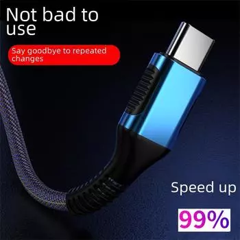Зарядный кабель Spot USB Denim для телефонов Apple и Type-C, доступен в разных длинах: 1м, 2м, 3м. type-c 0.25 meters красный