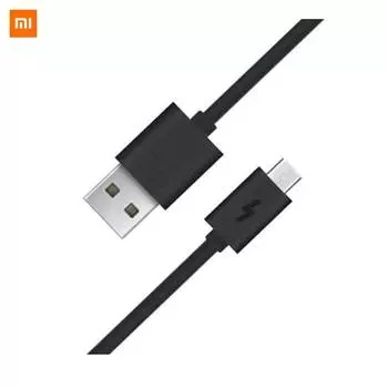 Зарядный кабель Xiaomi Mi, быстрая зарядка чёрный