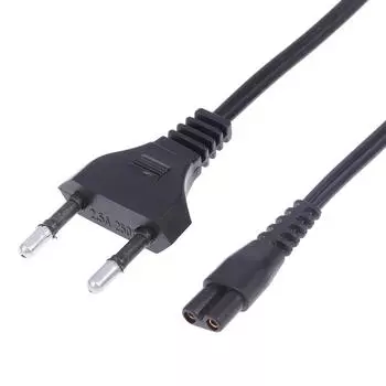 Зарядный шнур для фонарика, шнур питания 220 В 110 В, прямая зарядка, универсальное зарядное устройство с двойным отверстием для перезаряжаемого фонарика, ЕС, США