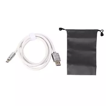 Зарядный шнур USB C 66 Вт, быстрая зарядка, жидкий силикон, утолщенный кабель для зарядки типа C для телефона белый