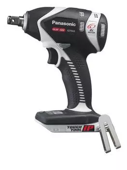 Зарядный ударный гайковерт Panasonic продается только с корпусом Dual Slim Width C IP56 серого цвета (Аккумуляторная батарея/зарядное устройство/чехол отдельно) (Совместимость с 14,4 В/18 В) 61мм/С чёрный