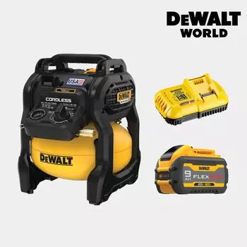 Зарядный воздушный компрессор DeWalt 20 В FLEXVOLT DCC1020N Зарядное устройство для аккумулятора в комплекте