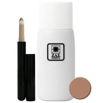 ZAS Water Foundation Slight Wheat Concealer Естественно скрывает прыщи, синюю бороду, темное и красное лицо, макияж, косметика, набор тональных средств U (Новый Янтарь, Цвет) +