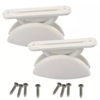 Защелка для двери автофургона, 2 шт., полукруглый ограничитель для двери автофургона, устойчивая к повреждениям защелка для двери автофургона с хорошей прочностью United States