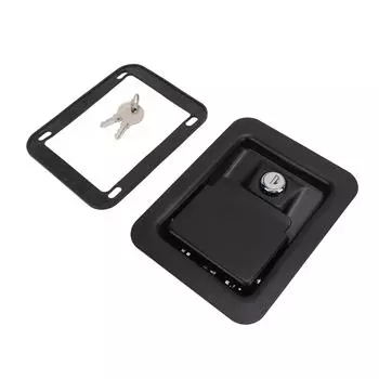 Защелка для ручки ящика для инструментов 140 X 108 мм с 2 ключами, нержавеющая сталь 304, скрытый замок для ящика для инструментов Carava