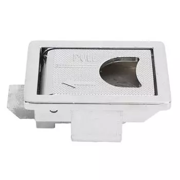 Защелка для ручки ящика для инструментов из цинкового сплава 57 X 42 мм, защелка для скрытого монтажа ящика для прицепа, каравана, грузовика, автофургона