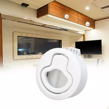 Защелка для скрытого монтажа, подъемный замок, нейлоновая мебель, морской шкафчик, лодка белый