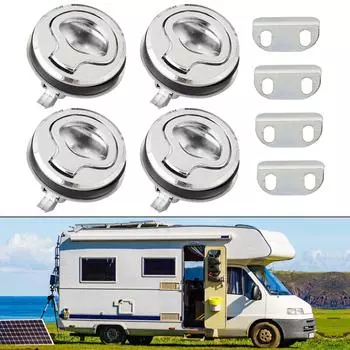 Защелка из нержавеющей стали, встроенная в лодку, защелка для люка, 1,77 дюйма 1Pc