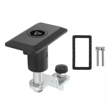 Защелка отсека для автофургона из цинкового сплава, бесключевая система, универсальная, подходит для прицепа-яхты, толщина двери от 10 до 36 мм