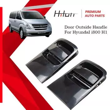 Защелка внешней ручки раздвижной двери черная 836504H150 для Hyundai i800 H1 iMAX Right Black