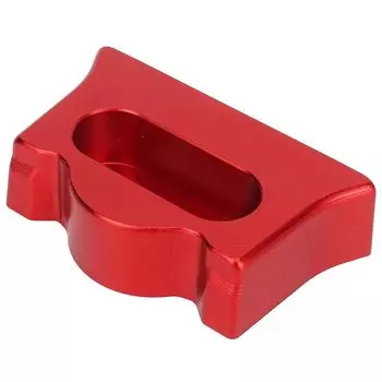 Защелка задней двери багажника ограничитель задней двери простая в установке дополнительная защита долгосрочное использование wrangler JL JLU 2018 ~ 2023 (красный)