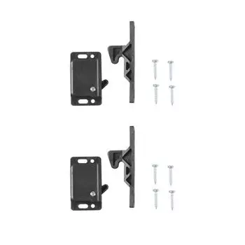 Защелка-захват с винтами, мебельная защелка пуш-ту-клоуз для дома на колесах, лодки, фурнитура для шкафа, хорошо