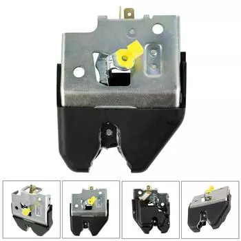 Защелка замка багажника Защелка замка крышки Аксессуары Легко устанавливается Пластик + Металл Замена Подходит для Honda Civic 2001-2005 CHINA