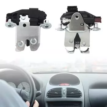 Защелка замка крышки двигателя автомобиля, замок задней двери багажника, подходит для Polo Auto, сменные аксессуары, запчасти для ремонта 6RU827505C