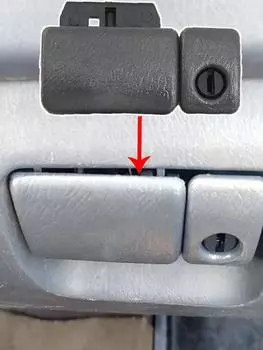 Защелка замка перчаточного ящика автомобиля 73430-76811-P4Z для Suzuki Jimny Vitara Grand 1X