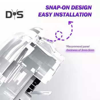 Защелкивающиеся колпачки для кнопок на ручках Ультратонкие Износостойкие Быстродействующие Простая установка Механические колпачки для клавиш Аксессуары 23.8mm белый