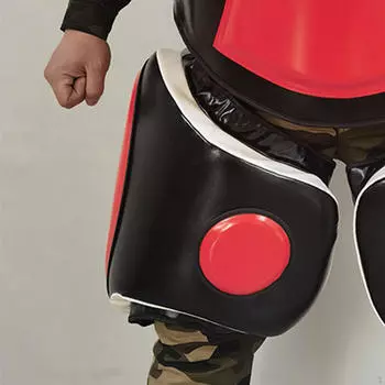 Защита бедра для тайского бокса, профессиональная дышащая защита для ног Right