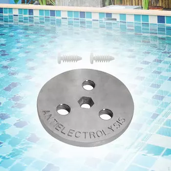 Защита блока веса цинкового анода для оборудования бассейна,легко устанавливаемые детали,цинковая пластина