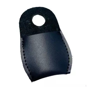 Защита большого пальца PU палец ручной работы плотник инструменты для резьбы по дереву для шитья ювелирных изделий чёрный