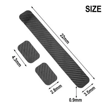 Защита цепи велосипеда Защитный чехол для нижних перьев велосипеда Защитная накладка на раму, устойчивая к царапинам Наклейка из углеродного волокна Аксессуары для велоспорта