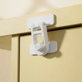 Защита детей от взлома, замок для холодильника, домашняя мебель, дверца шкафа, замки безопасности, защелка для замка с защитой от вскрытия диспенсера для воды чёрный