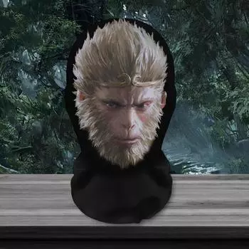 Защита для лица Wukong, дышащая, для мужчин и женщин, король обезьян, паук, женский капюшон, шейный гетр, балаклава, бандана, шарф, великие мудрецы, равные небесам, реквизит для косплея One Size B