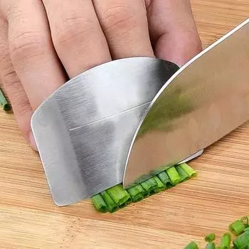 Защита для пальцев при разделке Защитите свои пальцы Защитные инструменты из нержавеющей стали Режущие инструменты Безопасные кухонные гаджеты