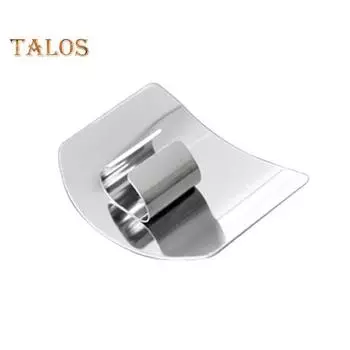 Защита для пальцев, сверхмощная нарезка кубиками из нержавеющей стали, нарезка овощей, чтобы не повредить защиту для пальцев, безопасный инструмент для нарезки, кухонные принадлежности M