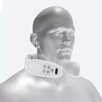 Защита для шеи, плеч, шеи, интеллектуальный импульсный массажер для шеи, массажер для шейного отдела позвоночника, электрический подогрев, массажер для шейного отдела позвоночника