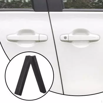 Защита двери автомобиля Предотвращает вмятины и царапины Съемная защита чёрный